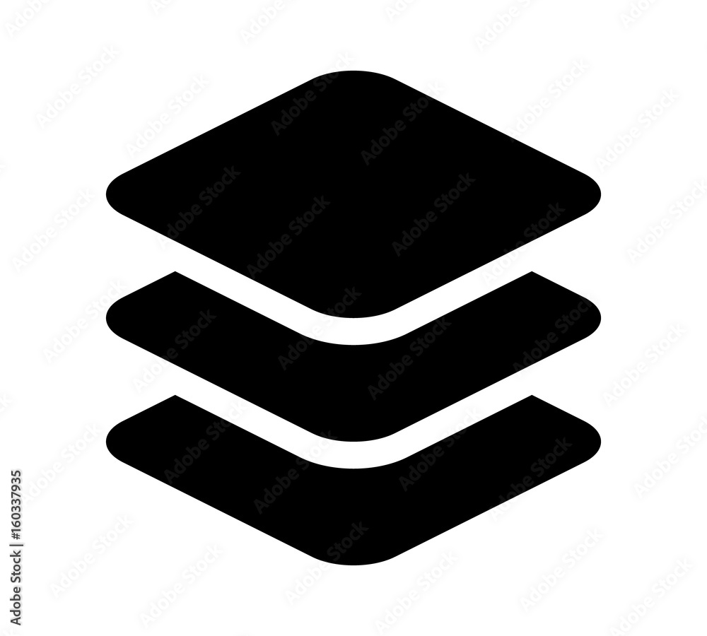 Wall mural bundle of mobile software apps / applications in the app store flat vector icon for websites