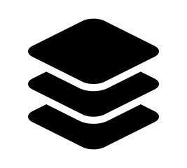Bundle of mobile software apps / applications in the app store flat vector icon for websites