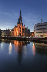 Obraz premium A View of Holy Trinity Curch in Cork City Ireland.