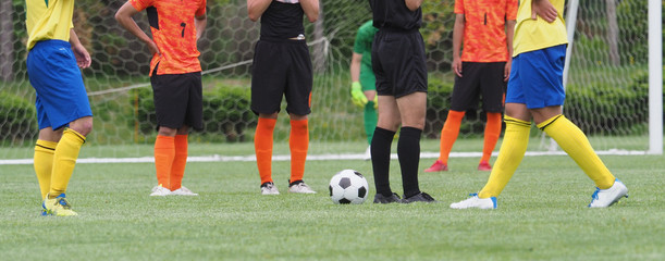 Fototapeta premium サッカー フットボール