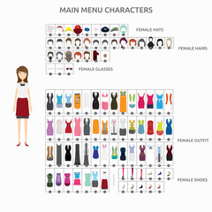 Character Creation Waitress