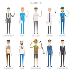 Characters Set