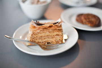 Pastry and custard slice