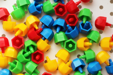 Children's multicolored mosaic

