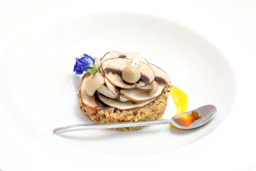 Mushroom and Quinoa Risotto  .