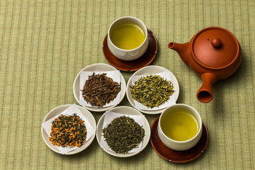 Obraz na płótnie Canvas 日本茶Japanese green tea
