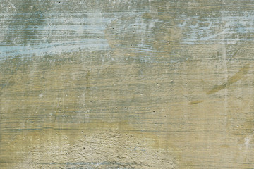 dirty green painted wall