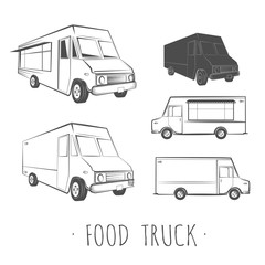 Food truck blank