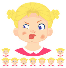 Different human emotions