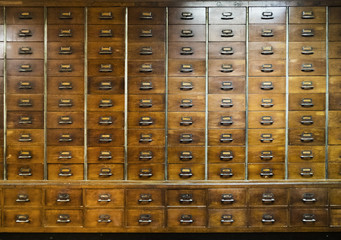 vintage wooden drug cupboard 