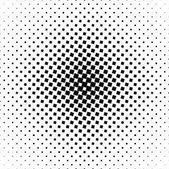 Abstract black and white angular square pattern