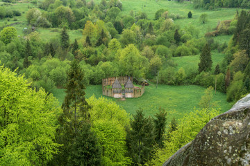 Nature in Tustan. Lviv region
