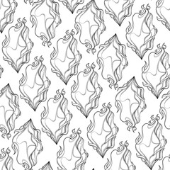 Abstract graphic fire