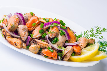 Mussels salad