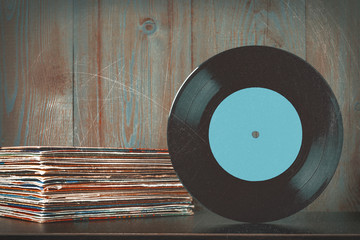 Old vinyl record