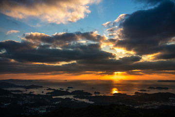 長崎の夕陽