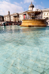 in london old water  fountain