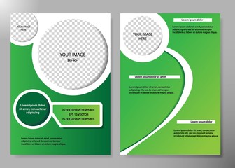Flyer cover business brochure vector design, Leaflet advertising abstract background, Modern poster magazine layout template, An