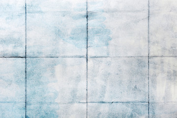 Old blank paper with creases, texture background