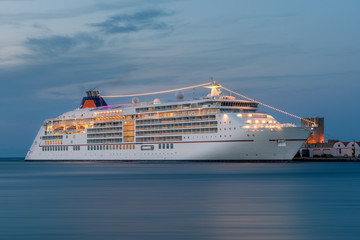 Tourist port of Rhodes, Greece