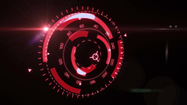 Futuristic interface hud design, infographic elements like scanning graph or hologram.Tech and science, analysis theme. Available in 4K video render footage.