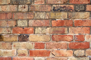 Brick wall background texture, good for graffiti