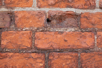 Brick wall background texture, good for graffiti