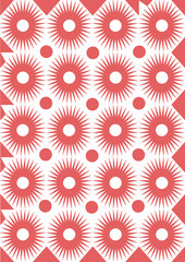 Geometric abstract background