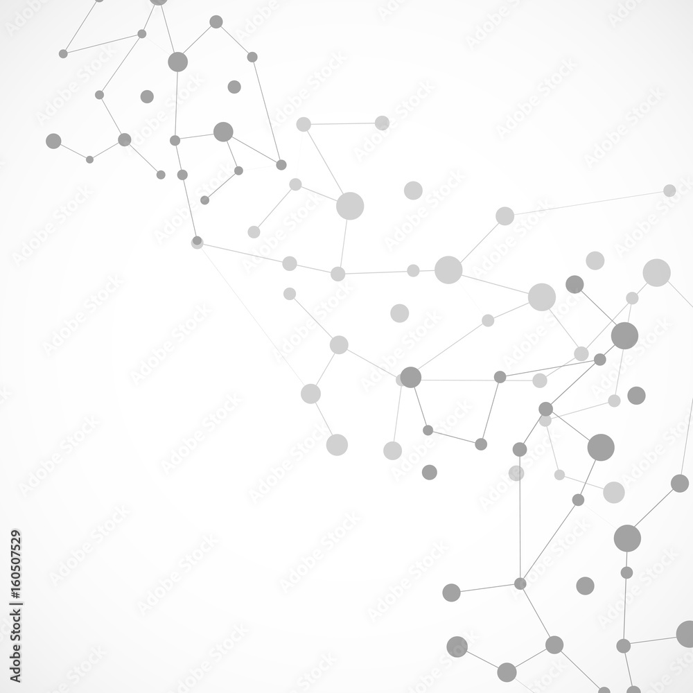 Poster network vector background