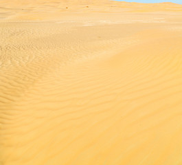 in oman old desert rub al khali the empty quarter and outdoor  sand dune