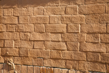 brick   legnano      pavement of a curch and marble