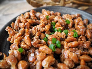 Natto japanese food