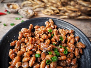 Natto japanese food