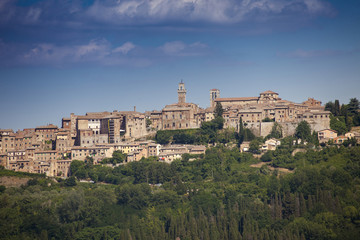 Fototapeta na wymiar Italia,Toscana, Montepulciano.