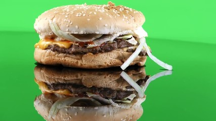 Delicious Food Hamburger