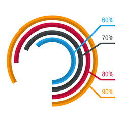 business infographic element