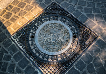 Old Manhole in Budapest