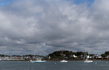 Fototapeta premium Littoral de la Trinité sur mer