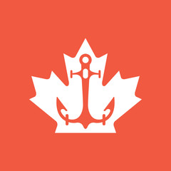 Maple Leaf Anchor