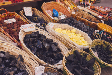 Aeolian Islands - Lipari - Sicily - typical souvenirs