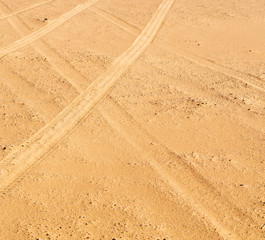 in oman old desert
