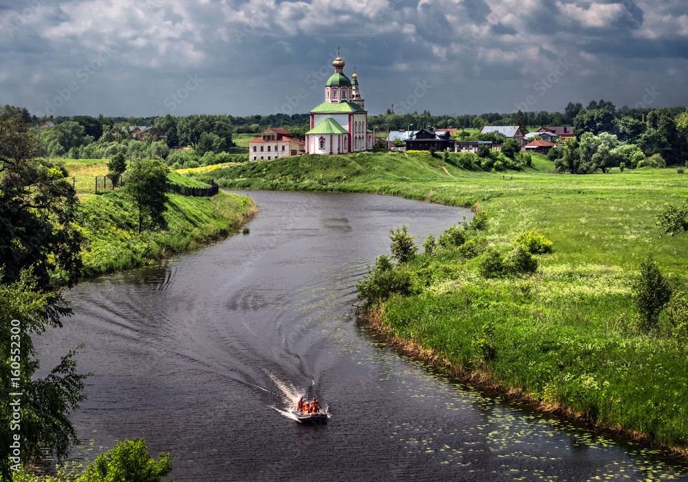 Wall mural Russian landscape. Suzdal.