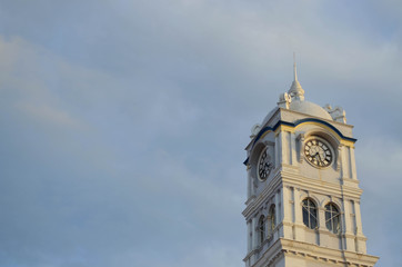 Fototapeta na wymiar Penang clock tower at Penang, Malaysia