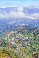 Fototapeta na wymiar Village on Gran Canaria