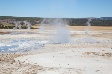 Lower geyser basin