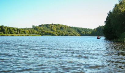 Fototapeta na wymiar silkeborg lake