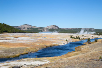 Lower geyser basin