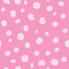 Vector Abstract Holiday Seamless Pattern with Splashes