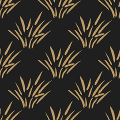 Seamless pattern with fireworks in simple scandinavian style 