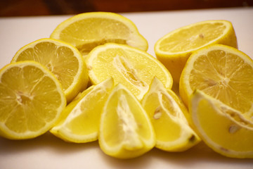 Lemon Slices Background